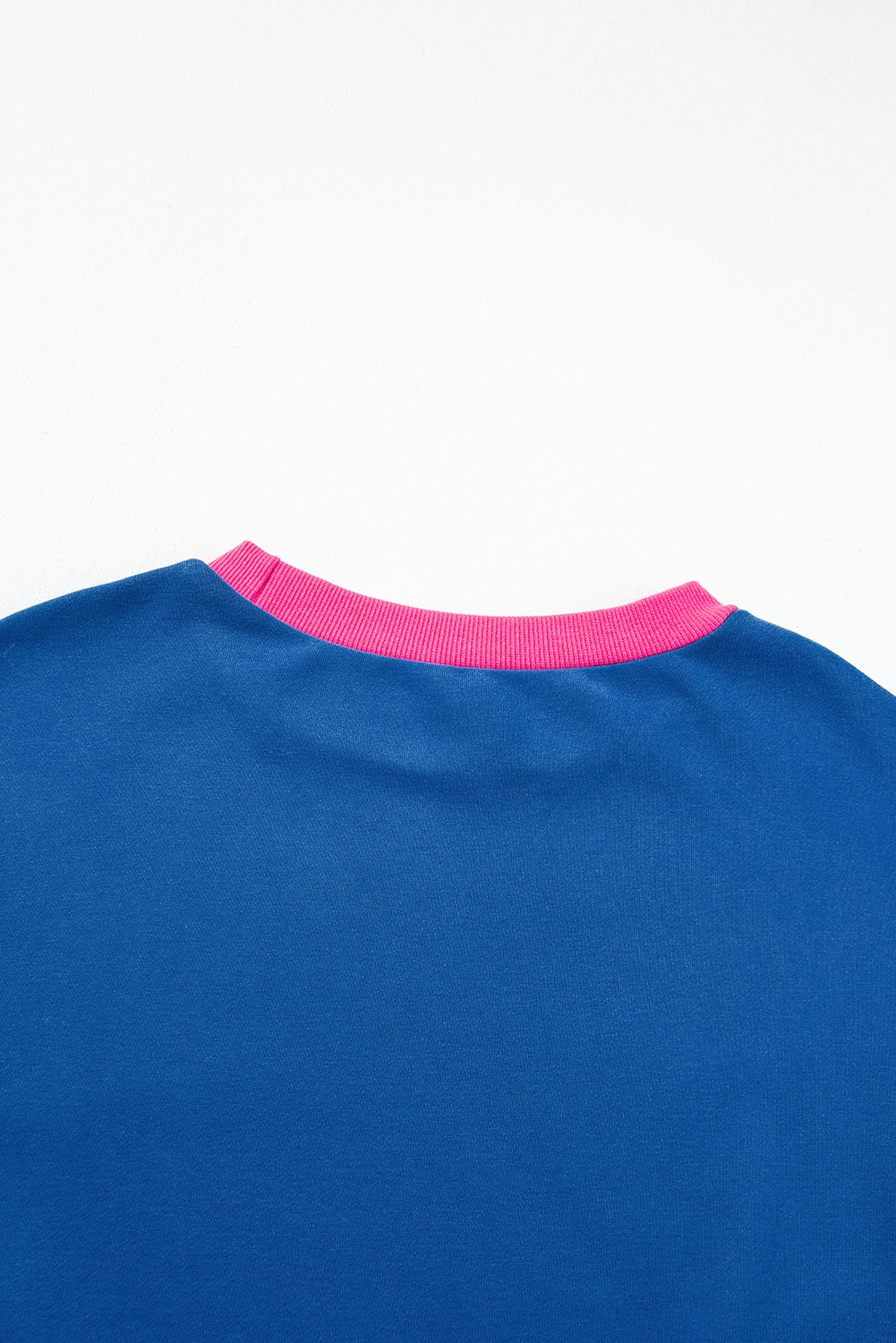 Colorblock Bubble Sleeve Sweatshirt