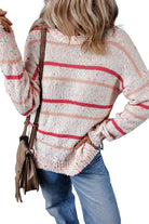 Striped Confetti Knit Sweater