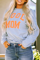 Cool Mom Graphic Print Cording Sweatshirt