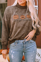 Let's Get Smashed Halloween Pumpkin Graphic Sweatshirt