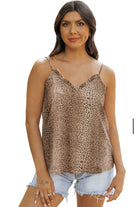 Cheetah Print Shift Tank