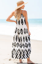 Western  Aztec Printed Fashion Vacation Sundress