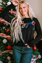 Holly Jolly Round Neck Casual Sweater