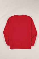 Solid Classic Crewneck Pullover Sweatshirt