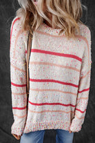 Striped Confetti Knit Sweater