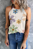 Sweet Floral Tank Top